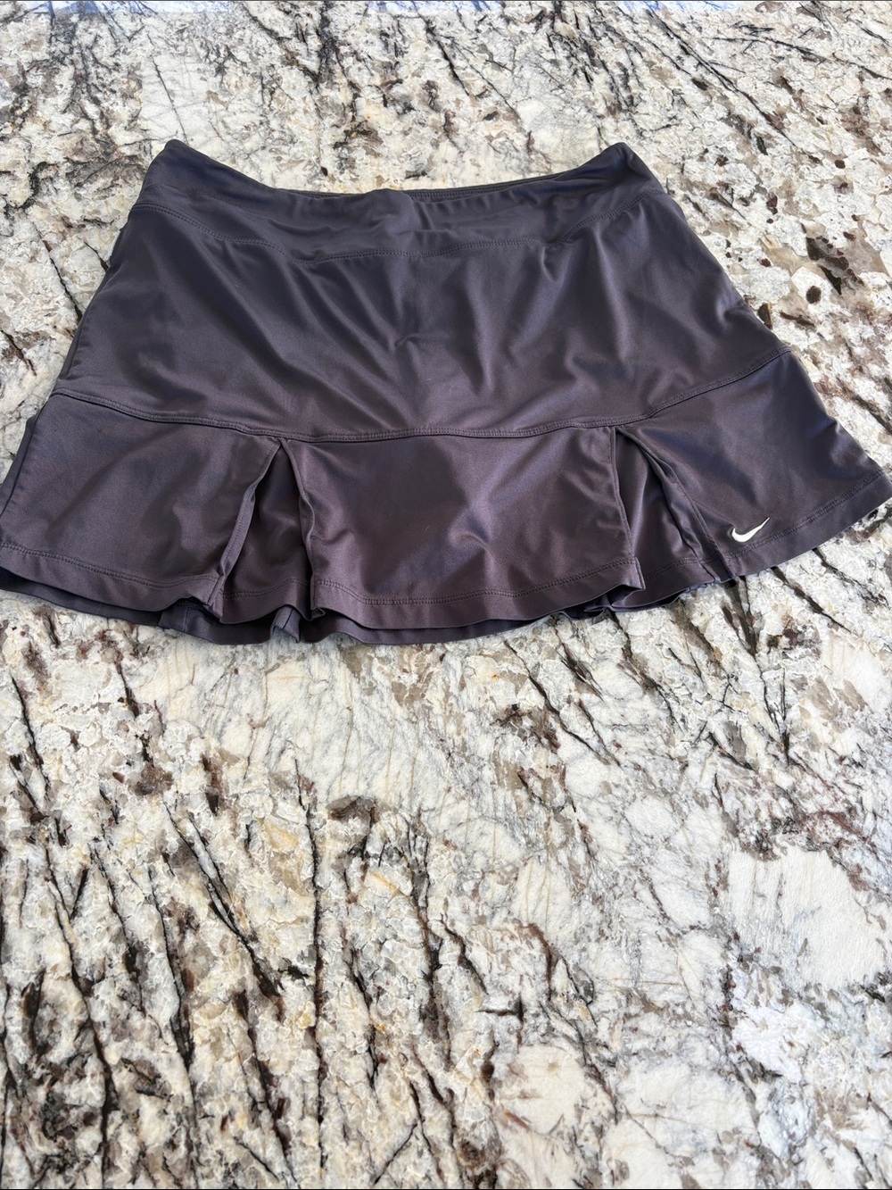 Nike Dark Eggplant Dri-FIT Tennis Skort